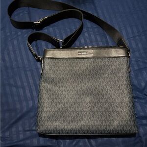 Michael Kors Navy Blue Messenger Bag